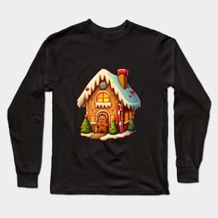 Gingerbread house Long Sleeve T-Shirt